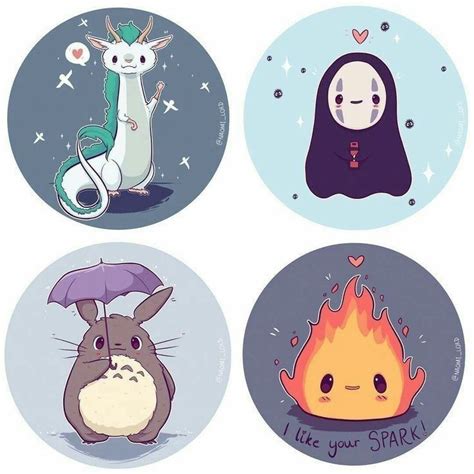 Studio Ghibli Totoro Art Cute Drawings Ghibli Artwork