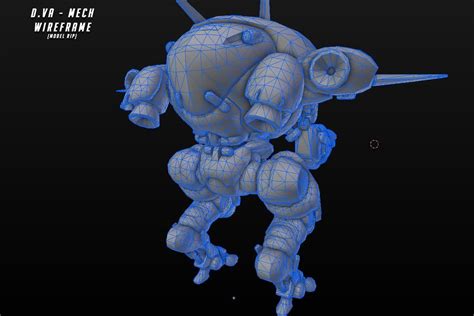 Overwatch 100 Character Wireframes Character Building 3d Character