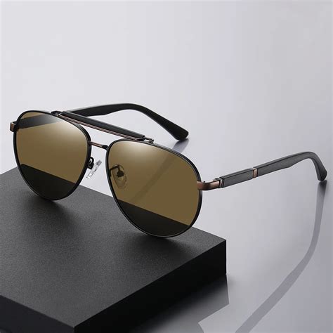 Jackjad 2021 Classic Vintage Pilot Metal Style Polarized Sunglasses For Men Driving Spring Hinge
