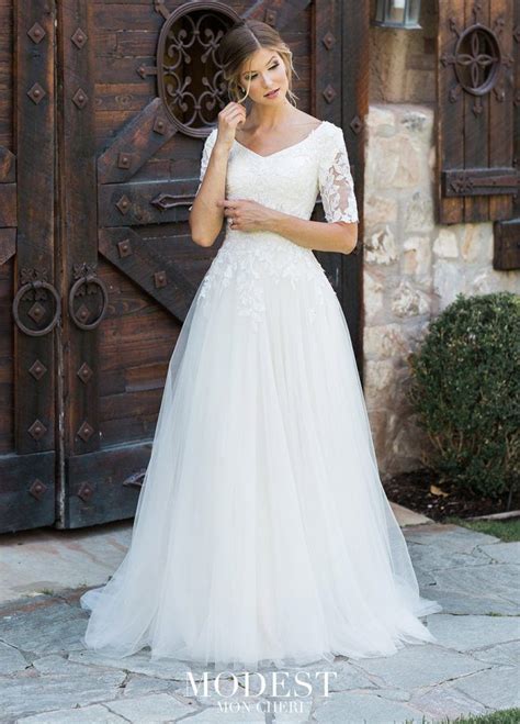 Modest Wedding Dresses And Bridal Gowns 2019 Mon Cheri Wedding Dresses