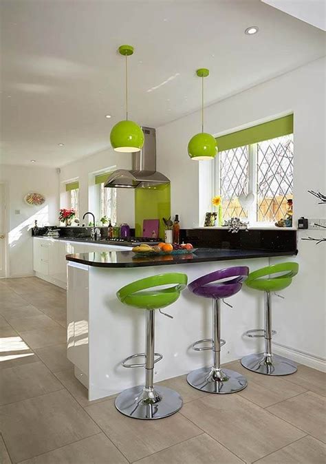 7 interior design trends everyone will be trying in 2021, according to experts. Beautiful Lime Green Interior Design | Green kitchen ...
