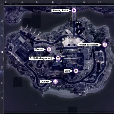 Mw3 Dark Aether Rift Guide How To Enter And Map Cod Modern Warfare