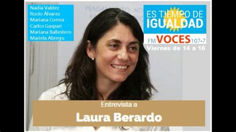 Entrevista A Laura Berardo Parte 1 Youtube