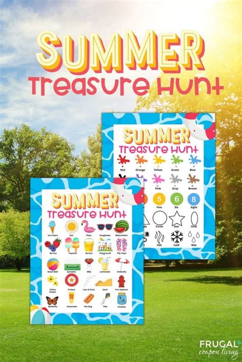Fun Summer Scavenger Hunt Ideas And Activities For Kids