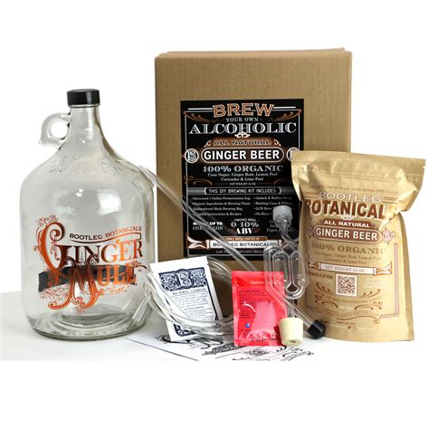 I have started making wine at home and my first effort was ginger wine. DIY Ginger Beer Making Kit ~ Bootleg Botanicals