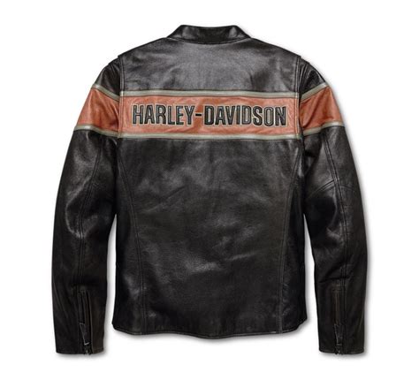 Harley Davidson Men S Victory Lane CE Certified Leather Jacket 98027