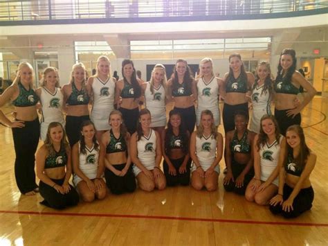 Nfl And College Cheerleaders Photos Congrats To Michigan State For