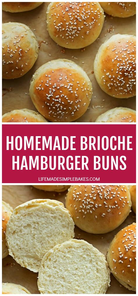 Homemade Brioche Bun Recipe Life Made Simple