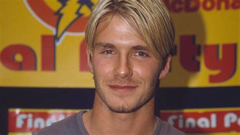 The Evolution Of David Beckham S Hotness