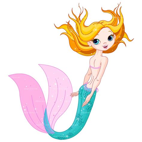 Mermaid Clipart Cartoon Clip Art Library