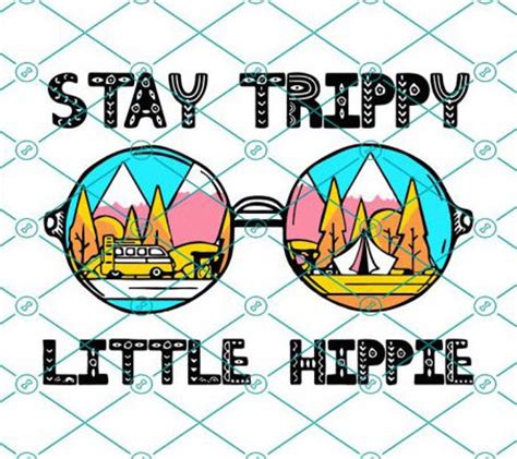 Stay Trippy Little Hippie Svg Hippie Svg Hippy Svg Peace Etsy