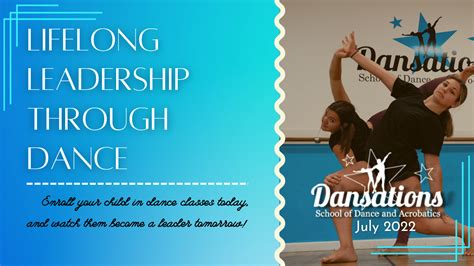 Enroll Your Child In Dance Today Watch Them Lead Tomorrow
