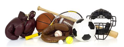 Sports Items Images Png Clip Art Library