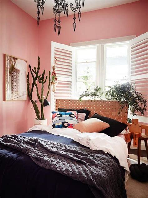 Warm Up Your Home With Pink Wall Colour Pink Bedroom Walls Dusty