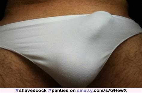 Panties Cock Outline Uncut Uncutcock Crossdressing Cockinpanties