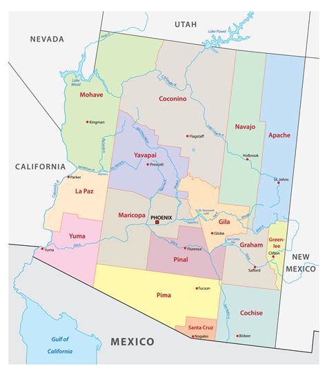 Arizona Maps And Facts World Atlas