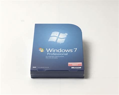 新品 Microsoft Windows 7 Professional 通常版 Service Pack 1 適用済み Windows