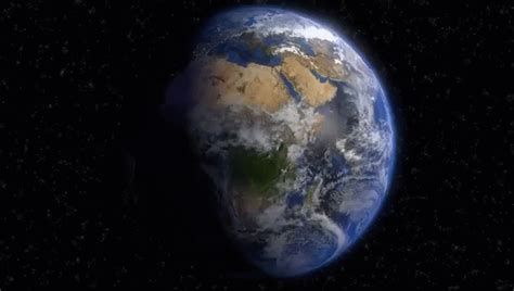 Earth 3d Rotation Full Hd On Make A  Earths Rotation Earth 