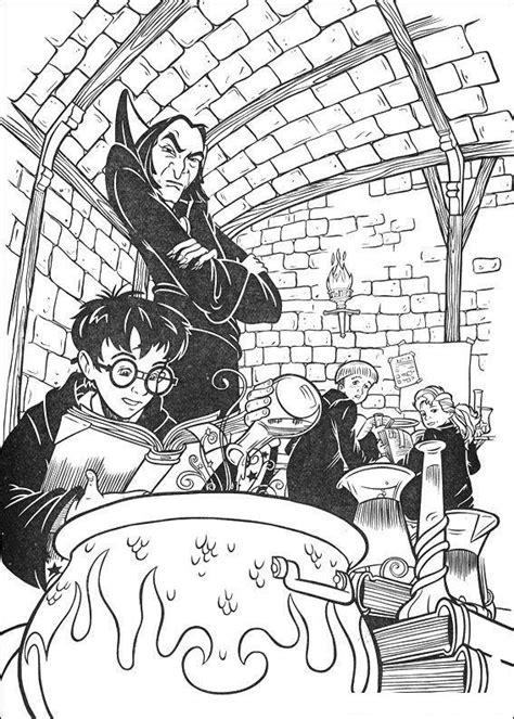 Planse De Colorat Cu Harry Potter Desene De Colorat Sexiz Pix