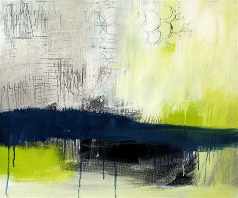 Turning Point Contemporary Abstract Painting Painting By Linda Woods