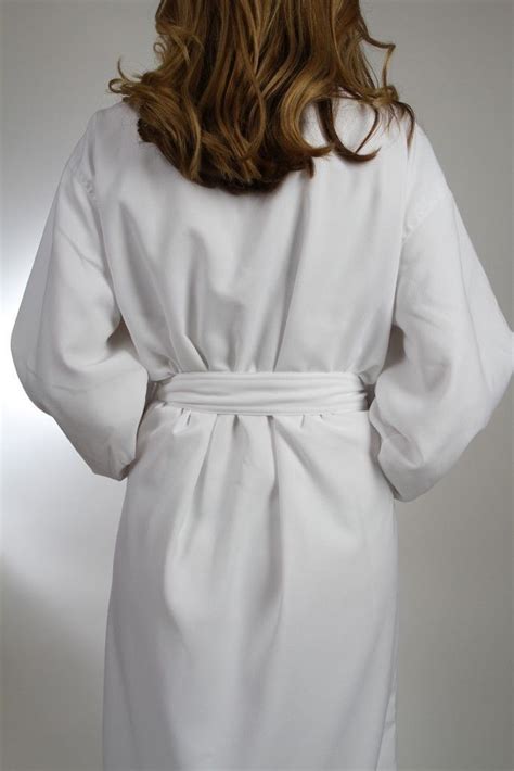 White Spa Robe Womens Terrycloth Cotton Small Medium Large Xl Monogram