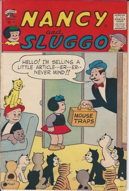 Old Vintage Comic Book June 1957 Nancy And Sluggo 144 St John Cartoon Characte 4999 Picclick
