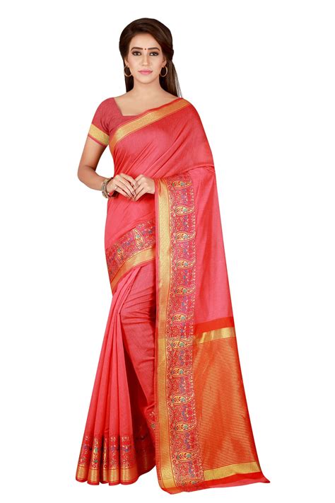 Woven Pure Cotton Saree Silk Sarees With Price Saree Saree Blouse Designs