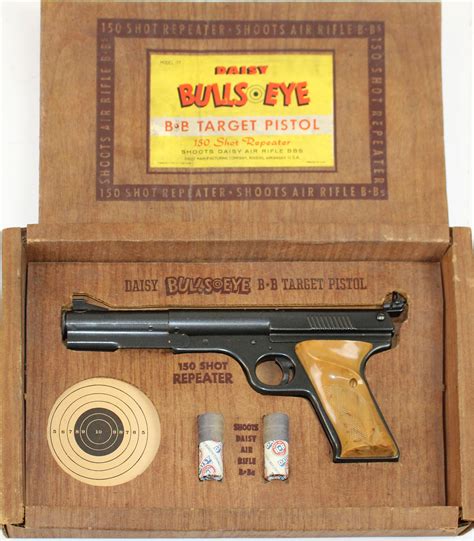 Sold Price Daisy Bulls Eye Bb Target Pistol In Original Box October