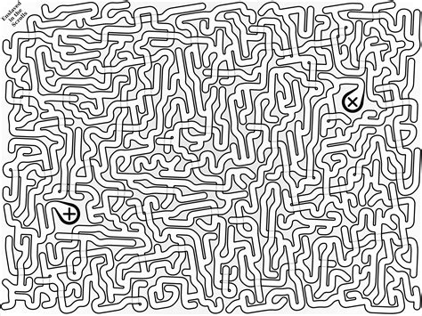 Challenging Mazes Printable