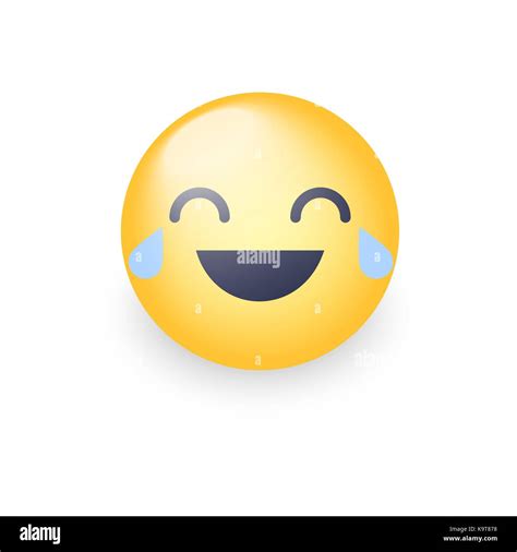 Laughing Smiley With Tears Of Joy Happy Cartoon Emoticon Emoji Face