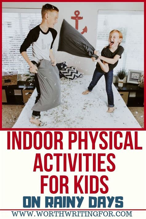 Indoor Physical Activities For Kids Physical Activities For Kids