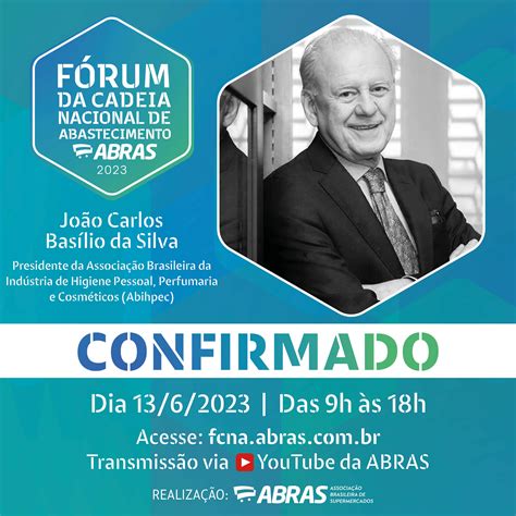 João Carlos Basilio, presidente-executivo da ABIHPEC, participa como
