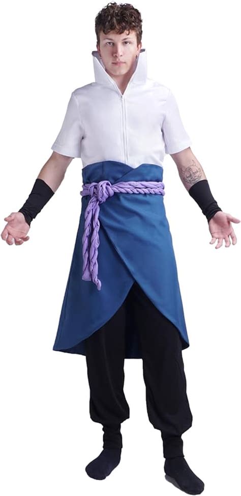 Naruto Shippuden Costume Uchiha Sasuke Cosplay Full Outfit 57 Off