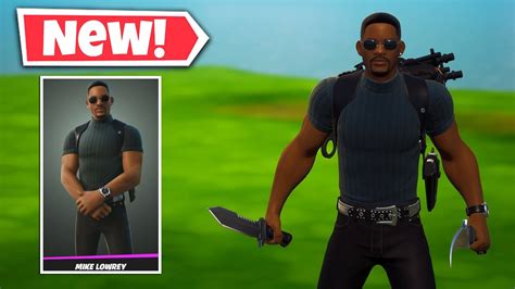 New Will Smith Skin Gameplay In Fortnite Mike Lowrey Youtube