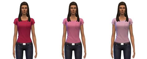 My Sims 4 Blog Clothing Recolors For Males And Females By Bustedpixels