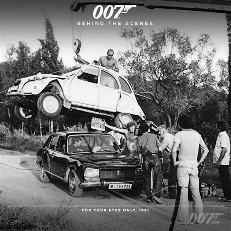 Behind The Scenes At For Your Eyes Only 007 James Bond James Bond