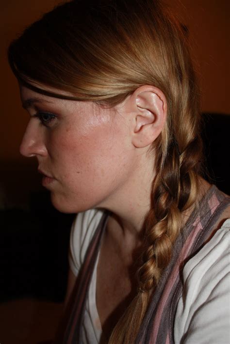 She'll do this from both sides, making it way easier to understand because you're only focusing on crossing hair over from one side at a time. Split Ends & New Beginnings: Day 14- "Four-Strand Rope Braid"