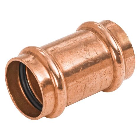 1/2 in. Copper Press x Press Pressure Repair Coupling with ...