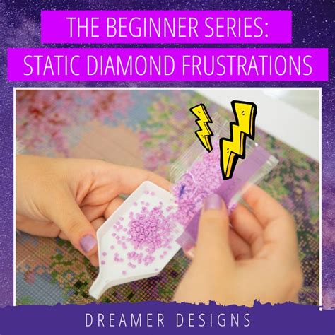 Here are some diamond paint tips on how to reduce static electricity in