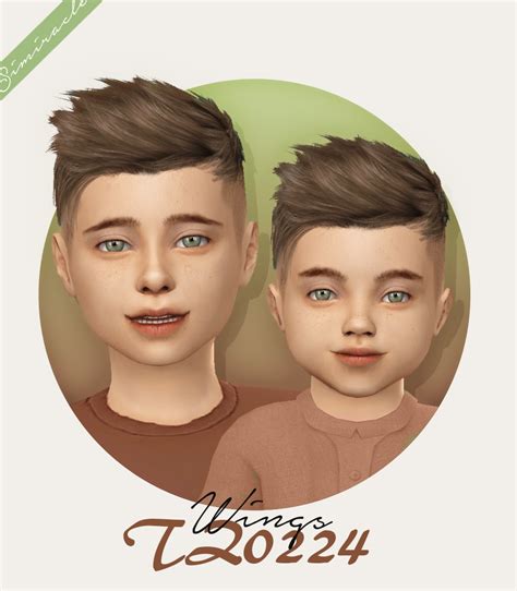 Simiracle Wings Tz0224 Hair Retextured Kids And Toddlers Version