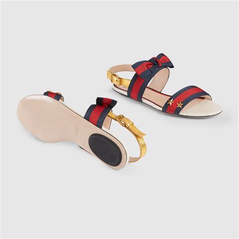 Grosgrain Web Sandal Gucci Womens Sandals 432048h5qf08465