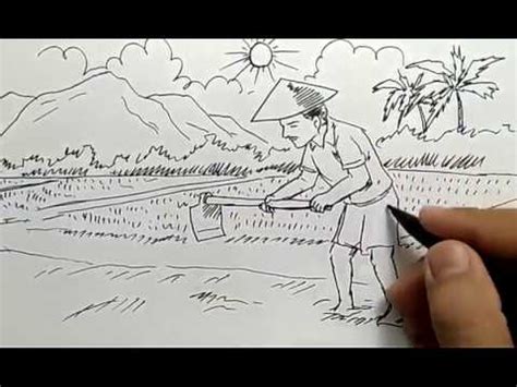 Pertanian kerja lukisan petani memanen ikon kartun sketsa. 25+ Trend Terbaru Gambar Orang Menanam Sketsa - Tea And Lead