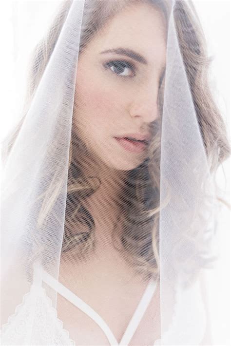 Wedding Boudoir Photography With Veil