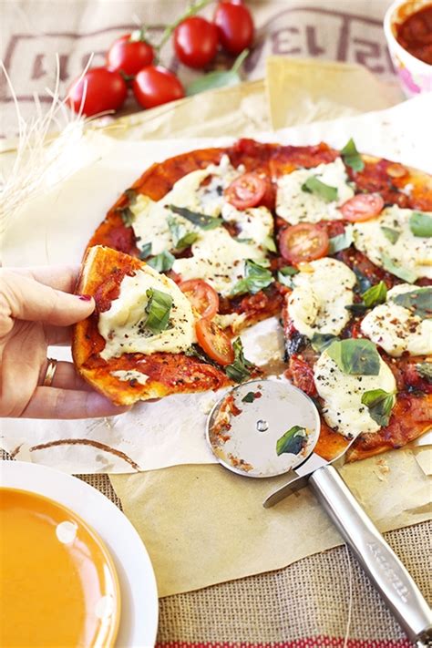 Vegan Pizza Margherita Recipe Chefthisup