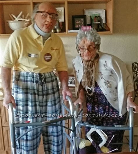 Old Folk Couple Costume
