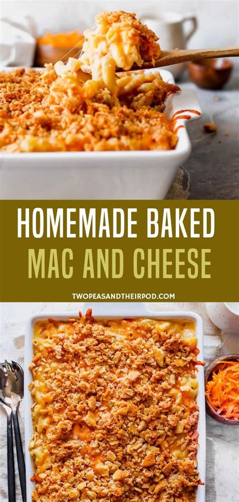Lazy day mac and cheesethe slow roasted italian. This Family Favorite Baked Mac And Cheese Is Creamy ...