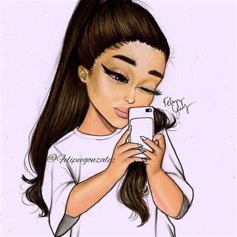 My New Cartoon Of Queen Arianagrande Inspired In One Of