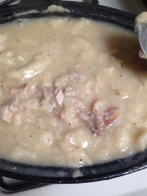 How to boil chicken to shred. Chicken & Dumplings Boil chicken or I used Costco roasted ...