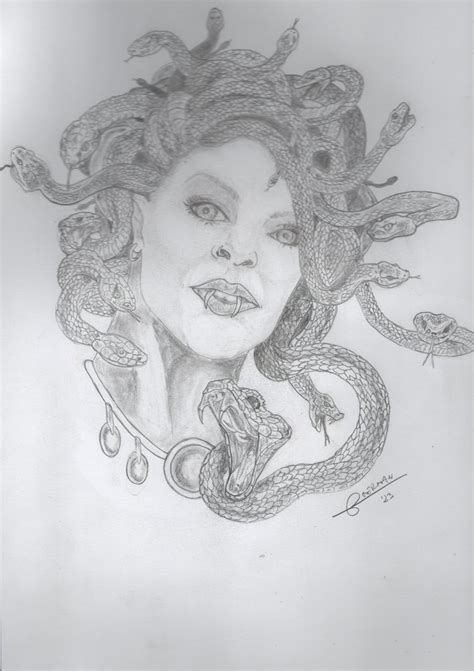 Medusa Por Herman261 Dibujando