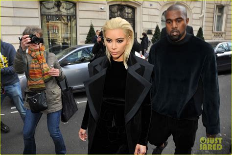 Kim Kardashian Debuts Platinum Blonde Hair Photo 3318871 Kanye West